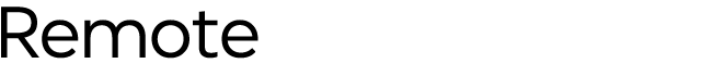 Mobile Wordmark for the Remote Website
